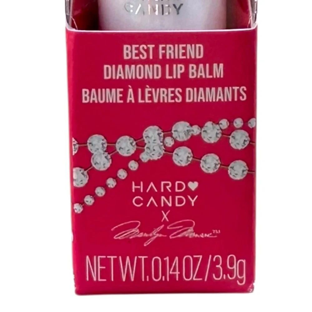 3/$25 Hard Candy x Marilyn Monroe Red Best Friend Diamond Lip Balm